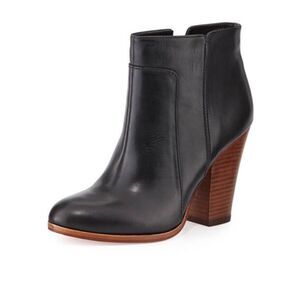 Pour La Victoire Rocker Leather Bootie